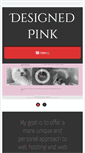 Mobile Screenshot of designedpink.net